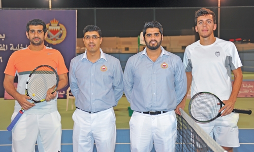 Hussam to face Shanan in Interior Minister Open Tennis Championship.