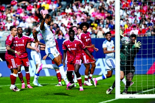Leeds rally for 4-2 friendly win over Liverpool