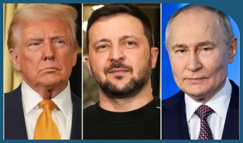 Russia, Ukraine launch drones before Zelensky-Trump summit