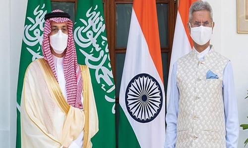 Saudi, Indian foreign ministers discuss joint cooperation