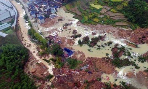 At least 8 dead, 19 missing after China landslides