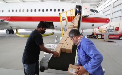 On a mission: Bahrain begins Beirut relief efforts