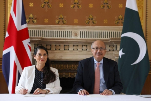 Britain, Pakistan ink reciprocal agreement to return foreign criminals, immigration offenders