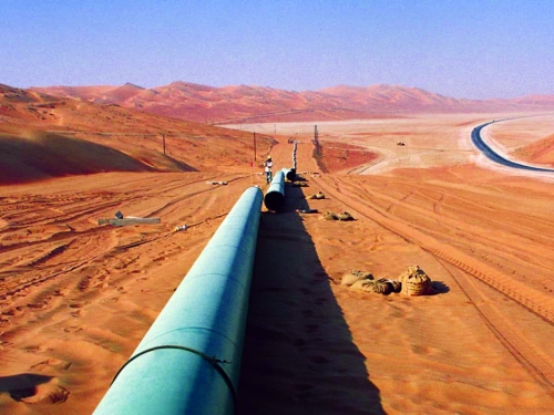 War transforms Saudi oil pipeline into economic lifeline