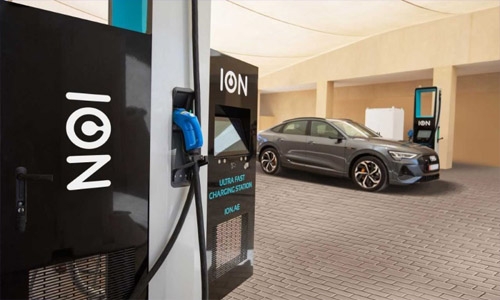 ION Installs Gulf region’s first ultra-fast electric vehicle charging stations in Abu Dhabi