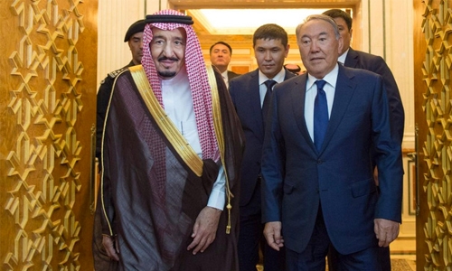 Saudi Arabia sign nuclear deal with Kazakhstan Saudi Arabia sign nuclear deal with Kazakhstan