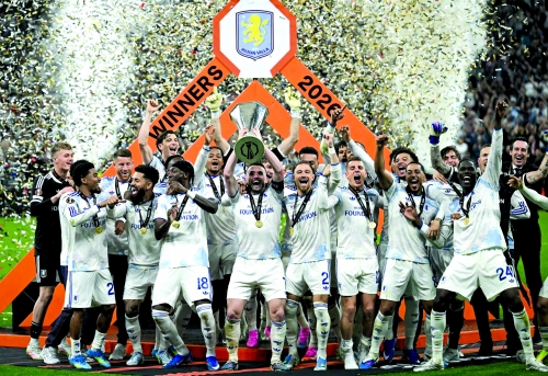 Emery urges Villa to use Europa triumph to fuel bold new era