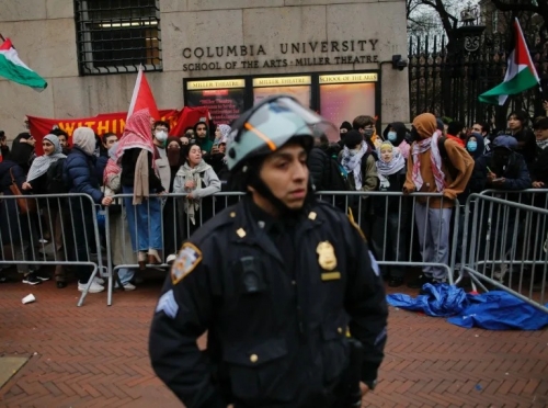 Over 100 pro-Palestinian protesters arrested at New York's Columbia University