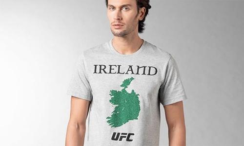 Reebok blames 'design error' for regrettable UFC Ireland shirt Reebok blames 'design error' for regrettable UFC Ireland shirt
