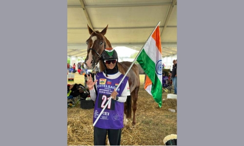 Chelat becomes first Indian to complete Equestrian World Endurance Championship