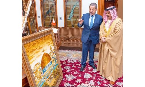 HM King reiterates Bahrain’s ‘unwavering support’ for Palestinian cause and all endeavours