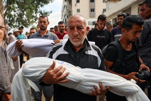 'We pulled the children out in pieces': Israel pummels Gaza City