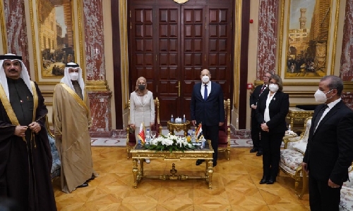 Egypt inspired by Bahrain progress and key role in regional peace, stability and prosperity