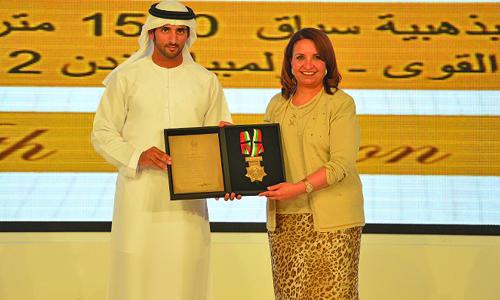 Shaikha Hayat wins IOC sports award