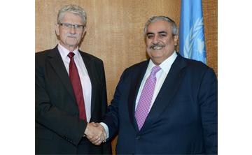 Foreign Minister meets UN General Assembly President Foreign Minister meets UN General Assembly President