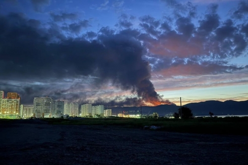 Russia’s Largest Caucasus Oil Terminal Hit After Ukrainian Drone Strike Russia’s Largest Caucasus Oil Terminal Hit After Ukrainian Drone Strike