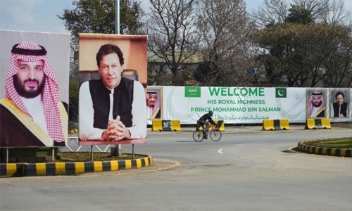 Pakistan gets ready for Saudi crown prince