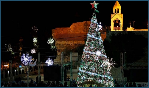Bethlehem Lights Up Again After Gaza War Silence Bethlehem Lights Up Again After Gaza War Silence