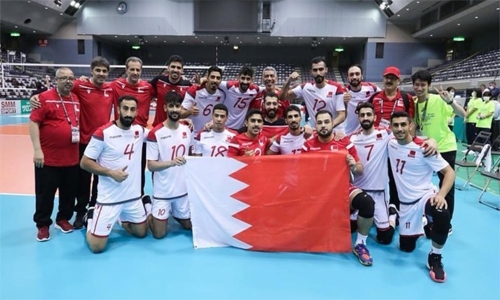 Bahrain take down Kuwait in Asian volleyball