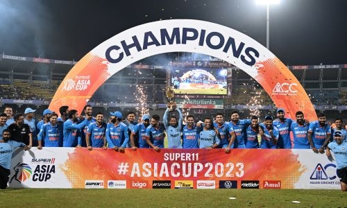 India celebrates World Cup 'booster shot' after Sri Lanka 'battered'