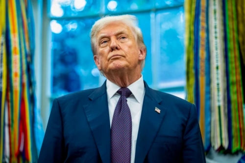 Trump says may allow lawsuit against Fed chair over renovations