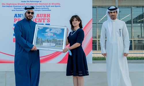 HH Shaikh Khalid inaugurates AUBH President's Race