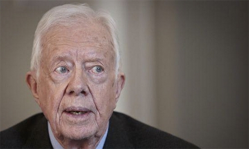 Ex-US president Carter declares he's free of cancer Ex-US president Carter declares he's free of cancer