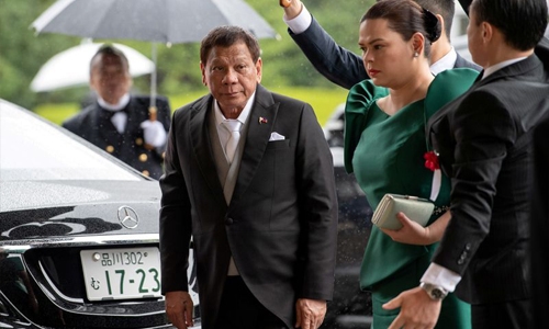 Philippines' Duterte says presidency not for women, tells daughter not to run in next election