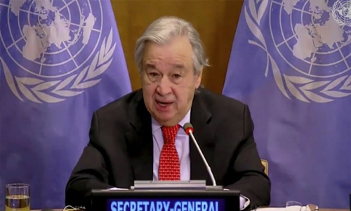 UN chief urges global plan to reverse unfair vaccine access