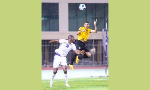 Al Khaldiya held by Manama in football league Al Khaldiya held by Manama in football league