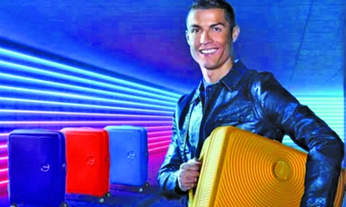 Cristiano named as American Tourister Brand Ambassador 