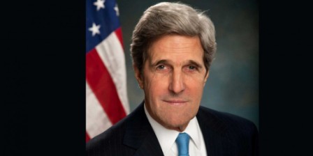 Kerry voices concern to China over island-building drive