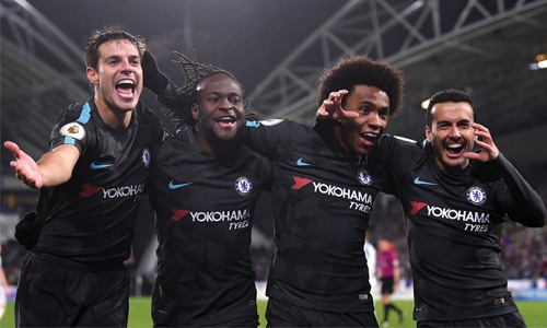 Chelsea go second with easy win