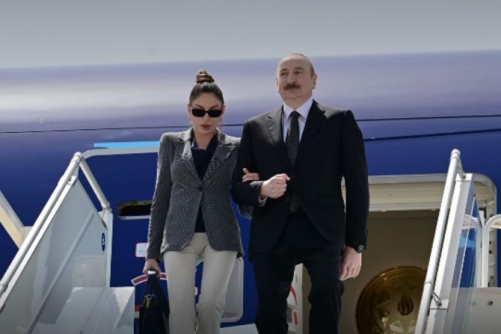 President Aliyev in Türkiye for Global Forum