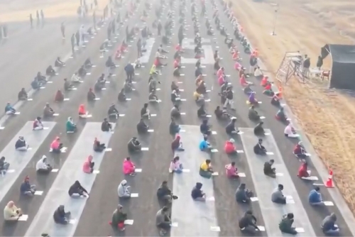 Employment Crisis in India: Airstrip Becomes Exam Hall for 8,000 Candidates