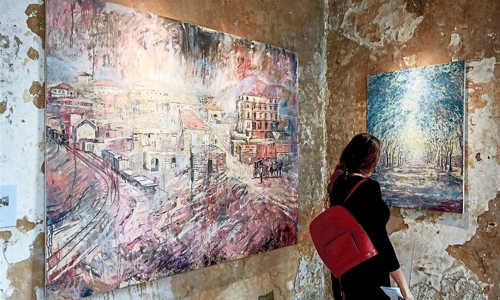 Artist revives Lebanon’s abandoned historic buildings