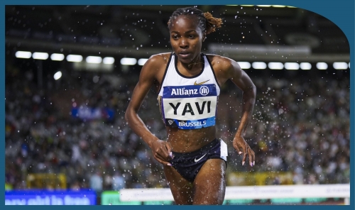 Yavi makes history with steeplechase mile win in Brussels Yavi makes history with steeplechase mile win in Brussels