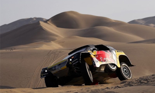 Loeb edges Dakar 2nd stage as Peterhansel, Attiyah struggle Loeb edges Dakar 2nd stage as Peterhansel, Attiyah struggle