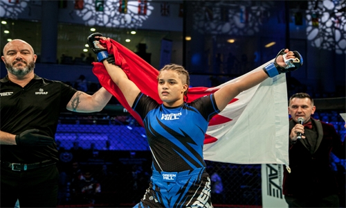 Bahrain World Champion amongst Best Female Athlete nominee in Mixed Martial Arts