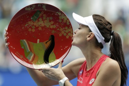 Radwanska wins Pan Pacific Open