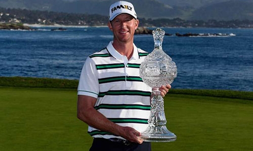 Taylor ends drought at Pebble Beach as Mickelson's skid continues Taylor ends drought at Pebble Beach as Mickelson's skid continues