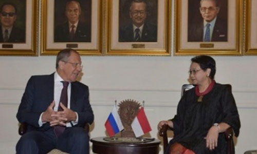 Indonesia, Russia to work together to fight terrorism Indonesia, Russia to work together to fight terrorism
