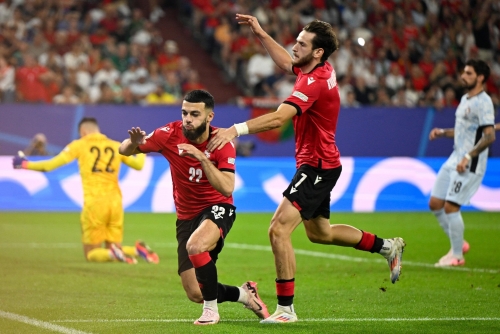 Georgia stun Portugal to reach Euro 2024 last 16 Georgia stun Portugal to reach Euro 2024 last 16