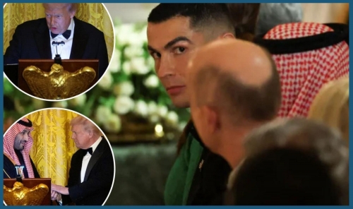 Ronaldo, Musk Steal the Spotlight at Trump’s Lavish Dinner for Saudi Crown Prince