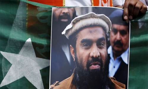 Pakistan sentences Lakhvi to five years for terrorism financing Pakistan sentences Lakhvi to five years for terrorism financing