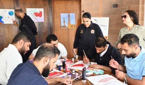 Open Prisons Beneficiaries Turn Art Into Messages of Peace Open Prisons Beneficiaries Turn Art Into Messages of Peace