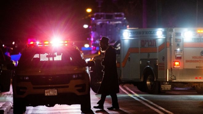 Five people wounded at home of New York rabbi Five people wounded at home of New York rabbi