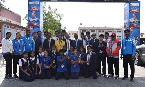 ISB win overall championship in Bahrain Athletic Meet