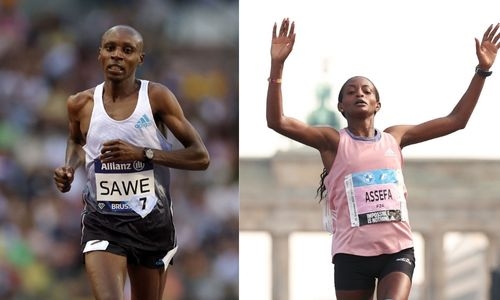 Sawe, Tigist triumph in half-marathon