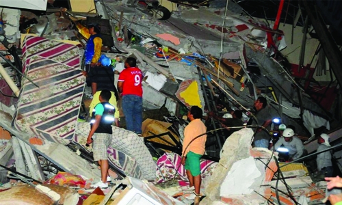 Powerful Ecuador quake kills at least 77